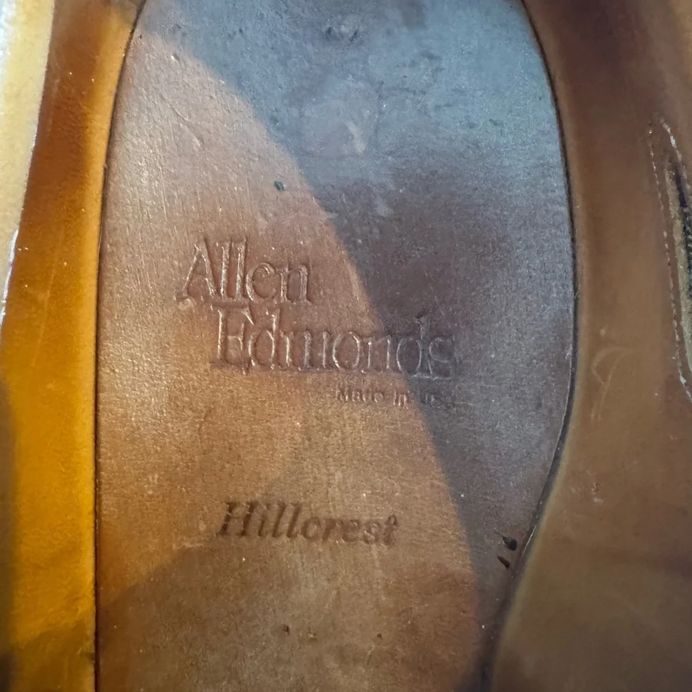 Allen Edmonds Hillcrest.   Men’s dress shoes.  Size 10 D - Picture 3 of 5